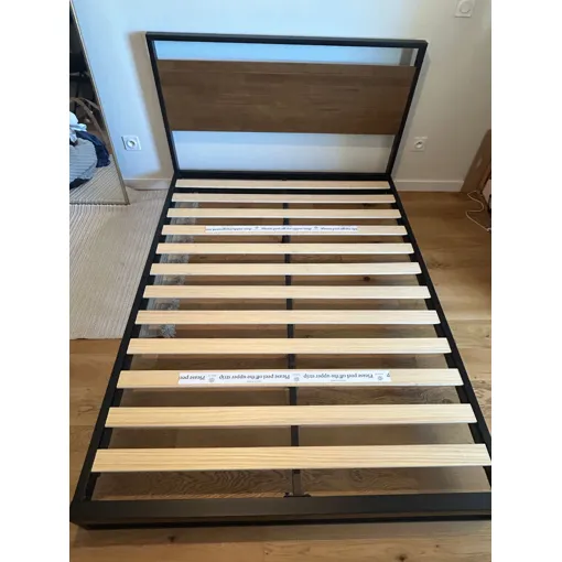 Lit double 140x190 Bon état reconditionné disponible sur Rakuten