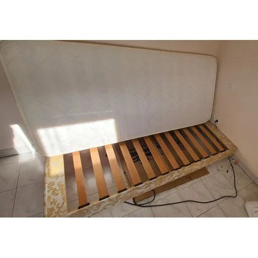Lit Sommier + Matelas 90 x 190 Bon état reconditionné disponible sur Rakuten