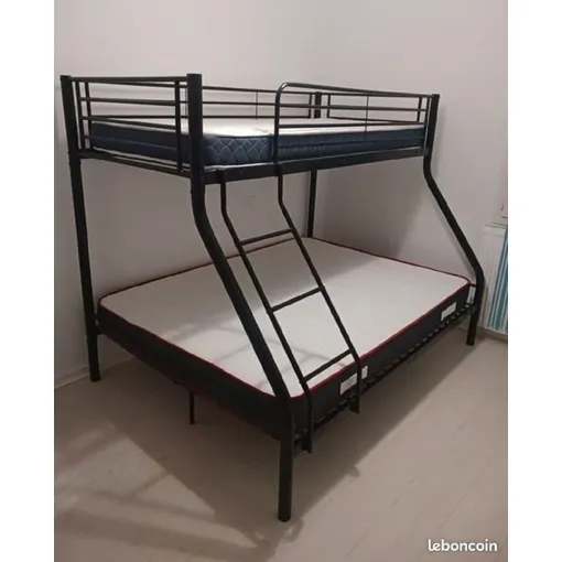 lit superpose avec matela Bon état reconditionné disponible sur Rakuten