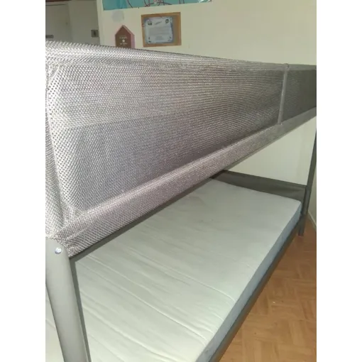 Lit superposé avec sécurité avec matelas une personne échelle sur le côté en métal Bon état reconditionné disponible sur Rakuten