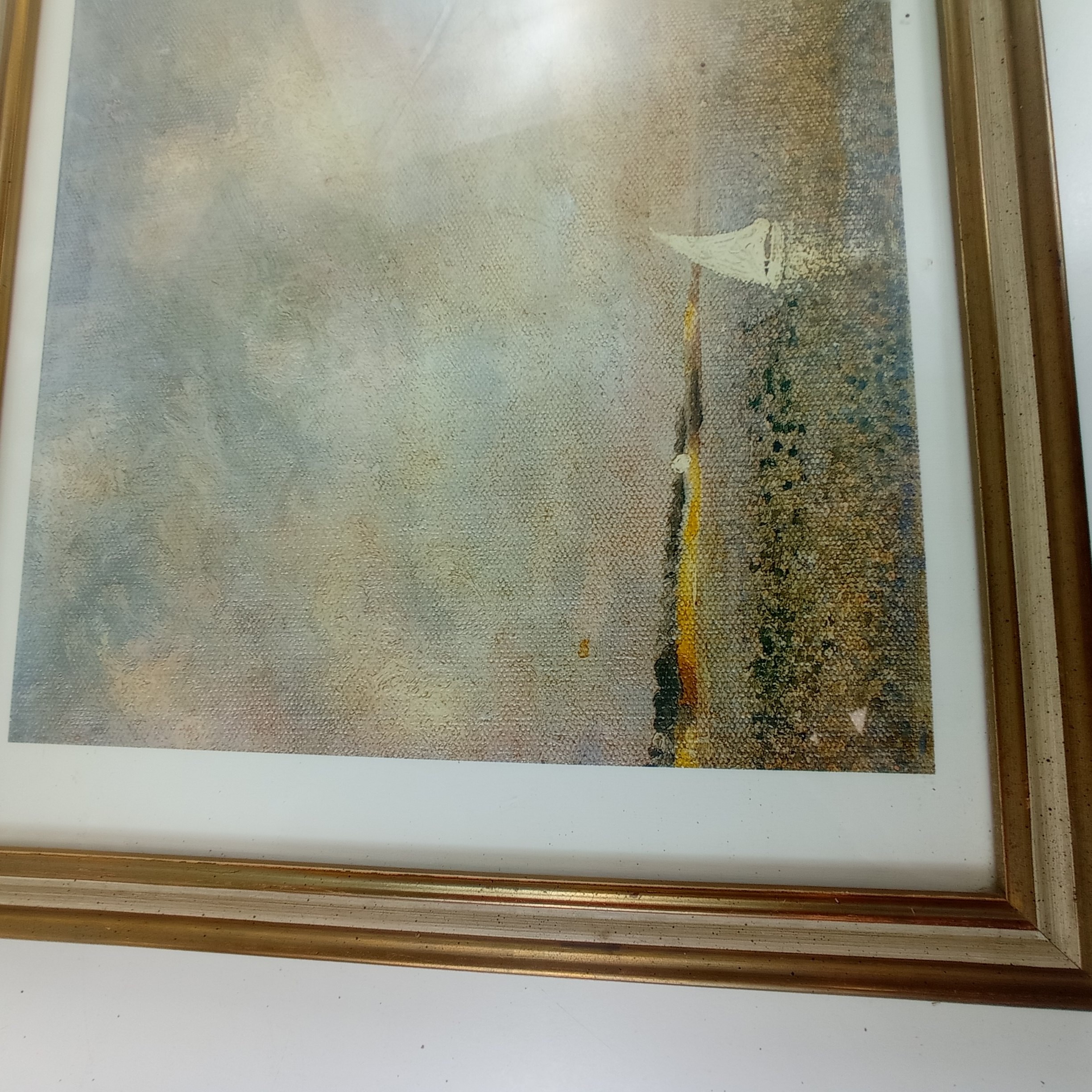 Voir photo 3 de Lithographie, reproduction tableau Dali Lithographie, reproduction tableau Dali Très bon état reconditionné photo 3
