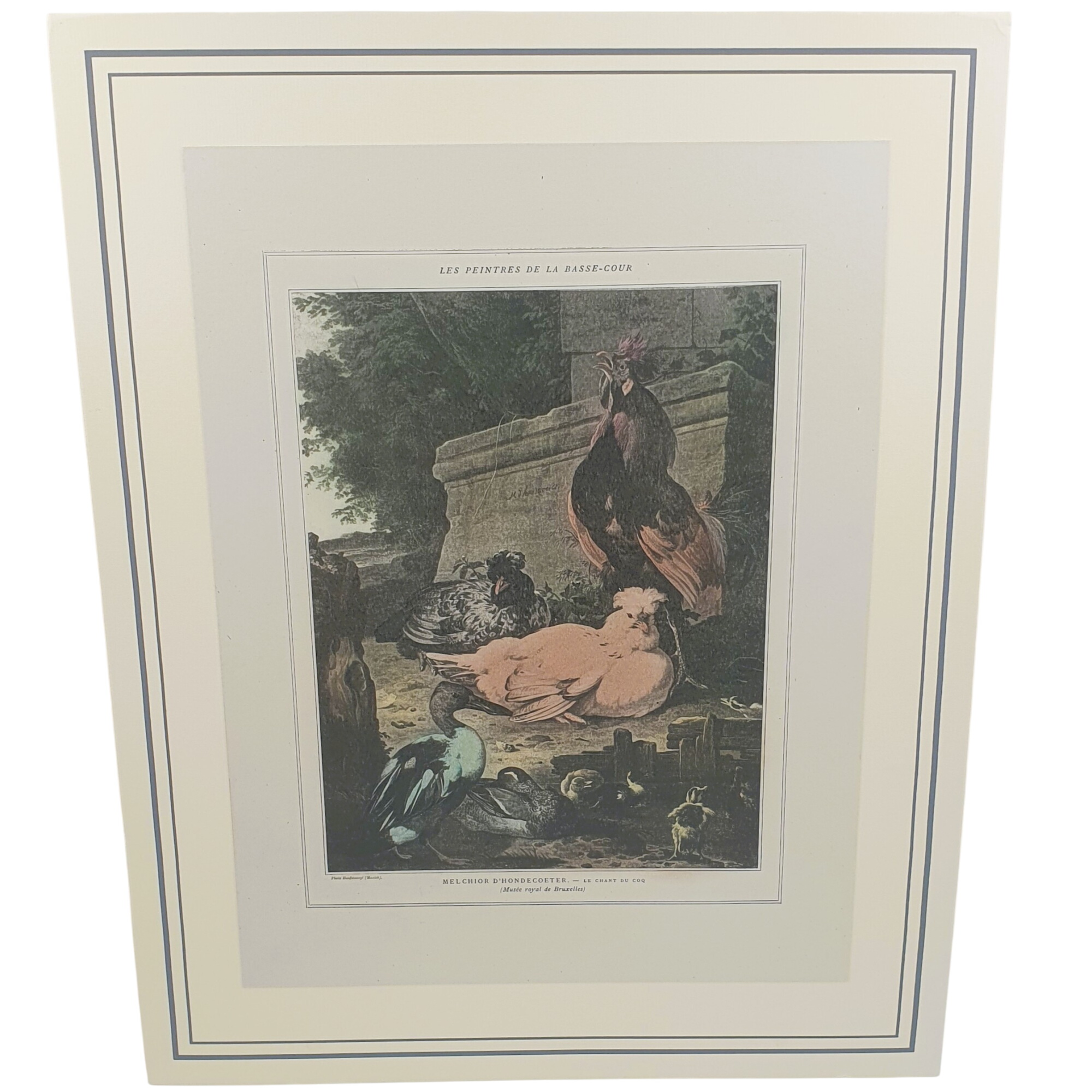 Acheter Lithographie sur papier épais "Le chant du coq" Bon état - 10,50 € Lithographie sur papier épais "Le chant du coq" Bon état reconditionné disponible sur Label Emmaüs