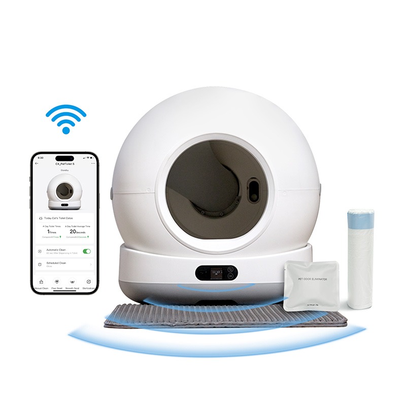 Litière Auto Nettoyante Pawzz 72l Avec Camera Bon état - 279,90 € Litière Auto Nettoyante Pawzz 72l Avec Camera Bon état reconditionné disponible sur Electro Depot