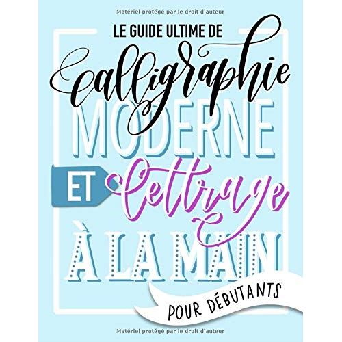 Livre de calligraphie et lettrage à la main - Guide pour débutants - Enfants 8 ans et plus - 108 pages - Format 21,5 x 28 cm État correct reconditionné disponible sur Fnac