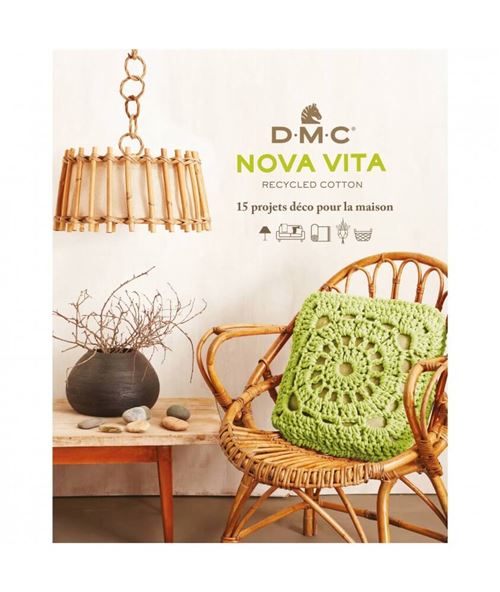 Livre de modèles NOVA VITA, 15 projets déco pour la maison - Dmc(...) - Vert État correct N/A reconditionné disponible sur Fnac | Dero