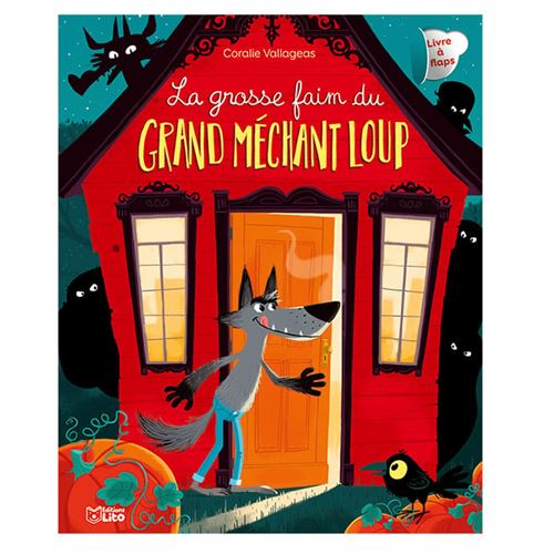 Livre enfant La grosse faim du grand méchant loup - Album à flaps LITO État correct reconditionné disponible sur Fnac