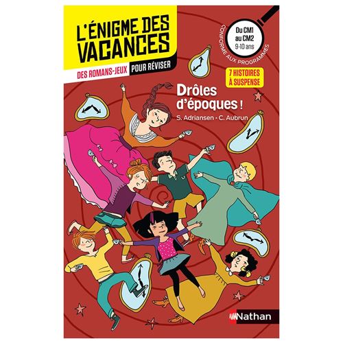 Livre enfant NATHAN L'Énigme des vacances Drôles d'époques CM1 vers CM2 État correct N/A reconditionné disponible sur Fnac
