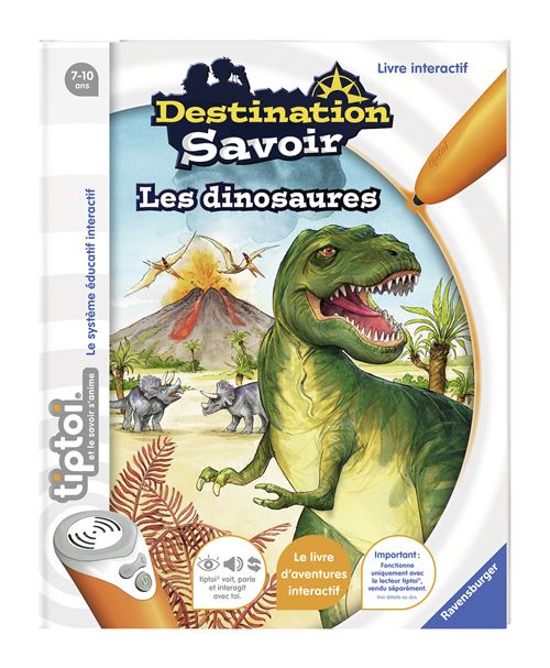 Livre interactif Ravensburger Tiptoi® Destination Savoir Dinosaures État correct Ravensburger reconditionné disponible sur Fnac
