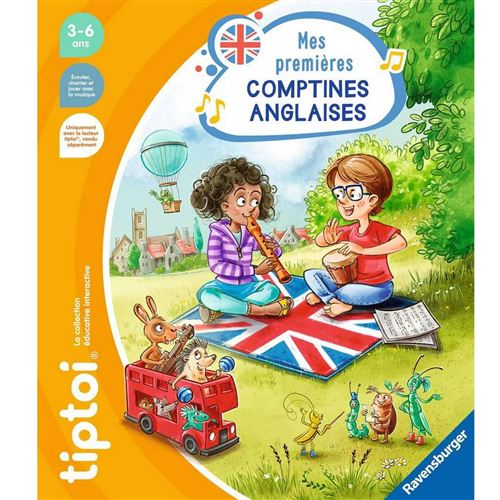 Livre Interactif Tiptoi - Mes premières comptines anglaises Ravensburger État correct N/A reconditionné disponible sur Fnac