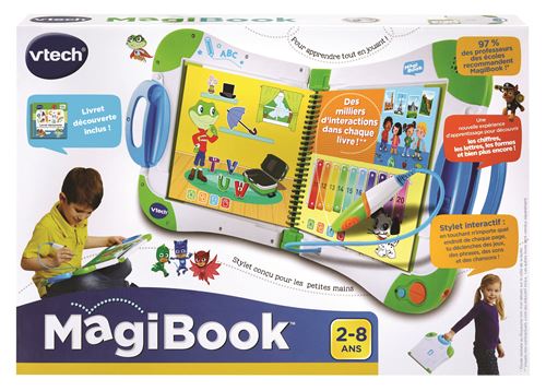 Livre interactif Vtech Magibook Starter pack Vert État correct VTech reconditionné disponible sur Fnac