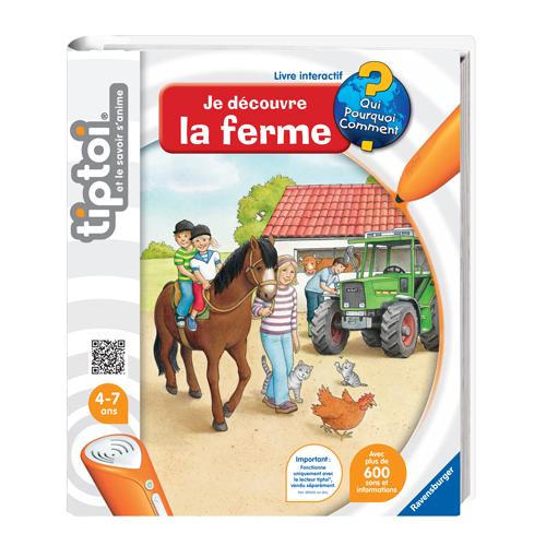 Livre Tiptoi Je découvre la ferme Ravensburger État correct Ravensburger reconditionné disponible sur Fnac