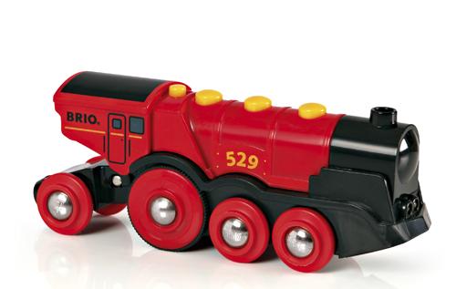 Locomotive Rouge Puissante à Piles World Brio État correct Brio reconditionné disponible sur Fnac