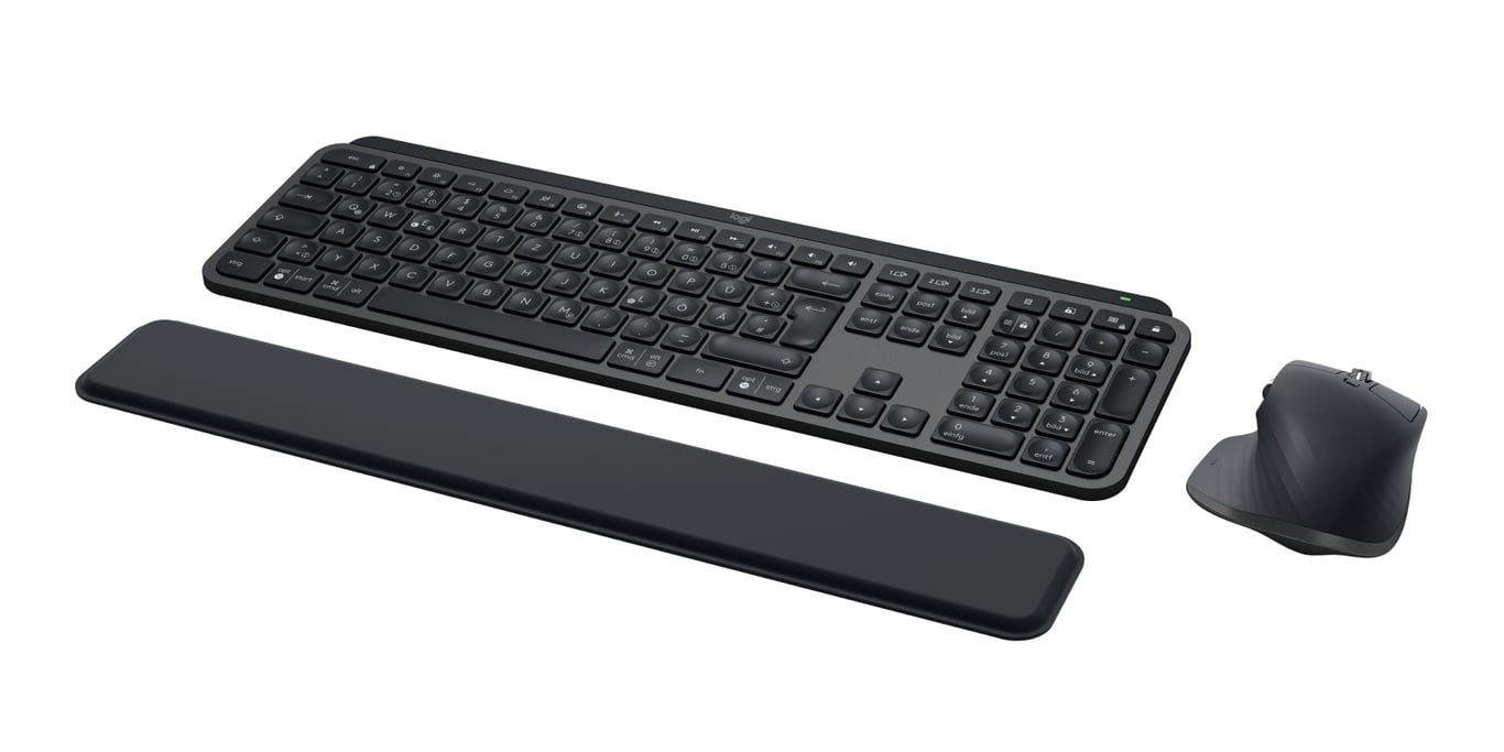 Logitech 920-011606 clavier Souris incluse Bureau Bluetooth QWERTZ Allemand Graphite - Excellent état Parfait état Logitech reconditionné disponible sur Pixmania