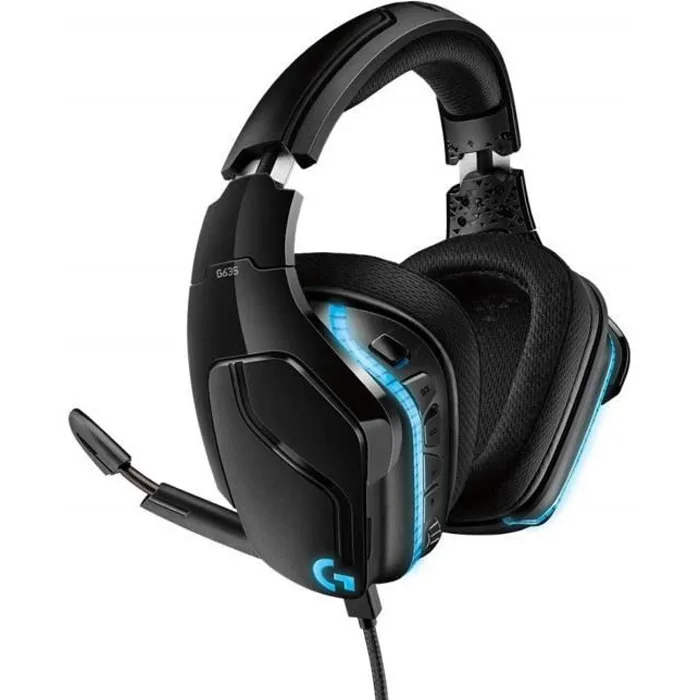 LOGITECH Casque Gaming G635 LIGHTSYNC avec son surround 7.1 Reconditionné - 69,00 € LOGITECH Casque Gaming G635 LIGHTSYNC avec son surround 7.1 Reconditionné Logitech reconditionné disponible sur Cdiscount Seconde Vie | Dero