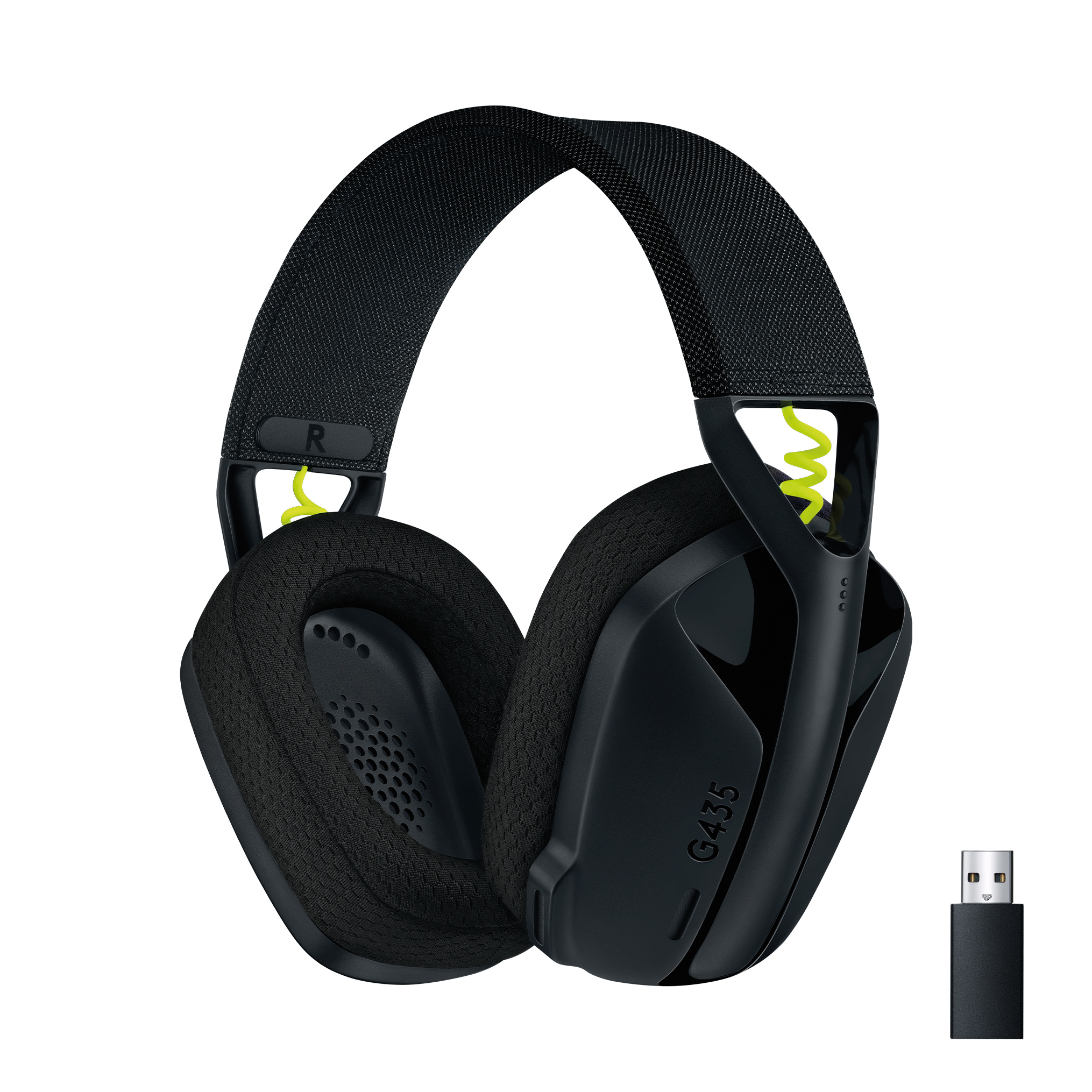 Logitech G G435 Casque Sans fil Arceau Jouer Bluetooth Noir - Excellent état Parfait état Logitech reconditionné disponible sur Pixmania