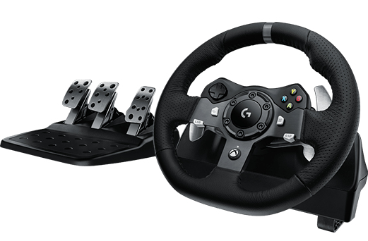 Logitech G G920 Noir USB Volant + pédales Analogique MAC, PC, Xbox - Excellent état Parfait état Logitech reconditionné disponible sur Pixmania