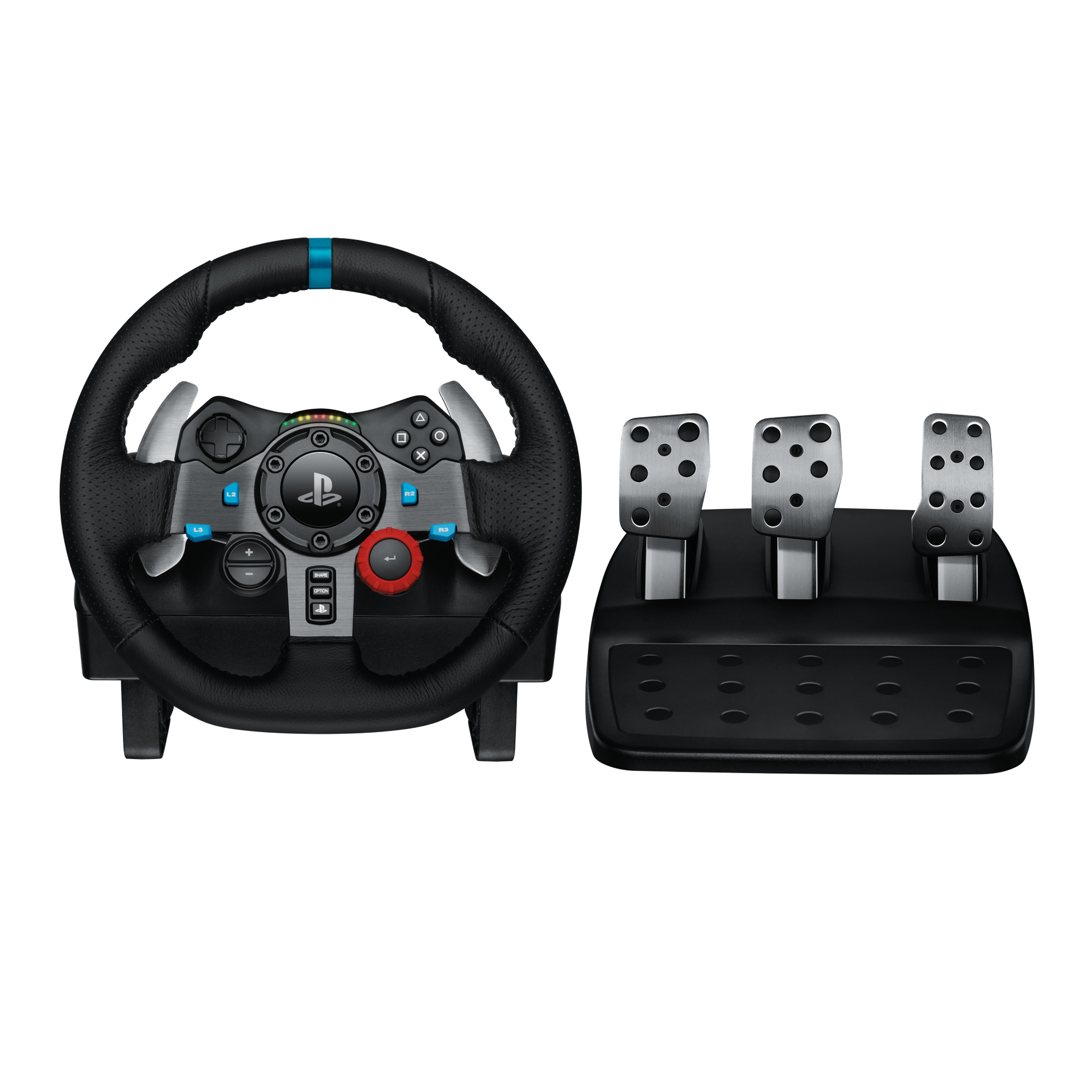 LOGITECH G29 Driving Force Volant de Course - Compatible PS5 - PS4 et PC - Très bon état Très bon état Logitech reconditionné disponible sur Pixmania