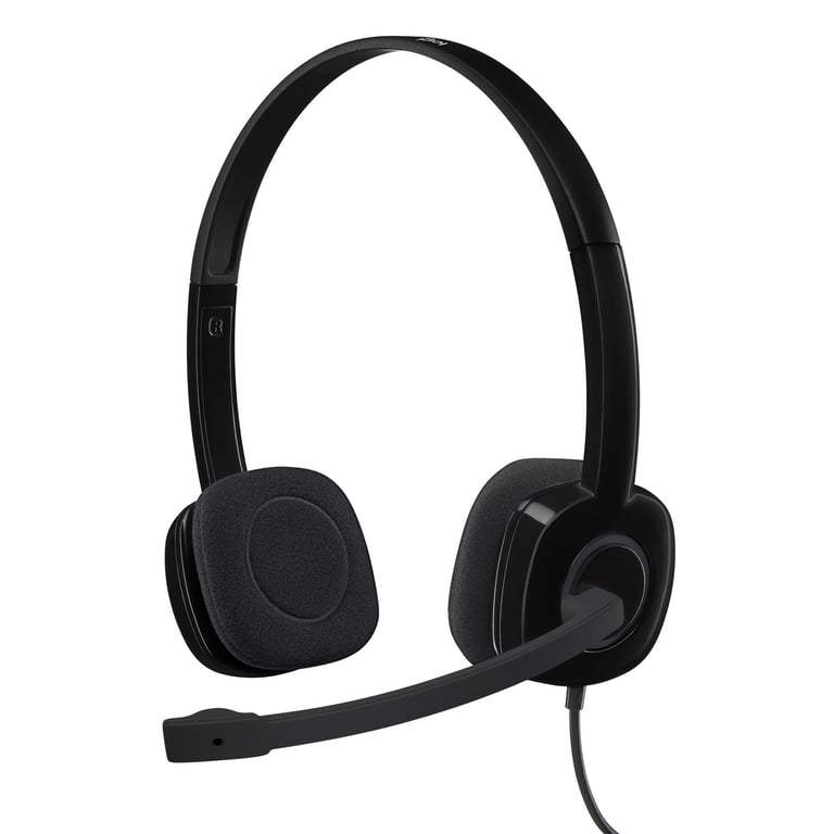 Logitech H151 Stereo Headset Casque multidispositif avec commandes intégrées - Excellent état Parfait état Logitech reconditionné disponible sur Pixmania