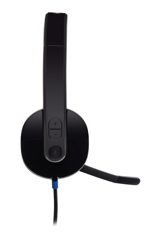 Logitech H540 USB Computer Headset Avec un son haute définition et des commandes sur l'oreillette - Excellent état Parfait état Logitech reconditionné photo 3 | Dero