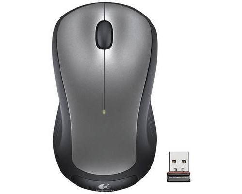 Logitech M310 - Souris - droitiers et gauchers - optique - 3 boutons - sans fil - 2.4 GHz - récepteur sans fil USB - argent État correct reconditionné disponible sur Fnac