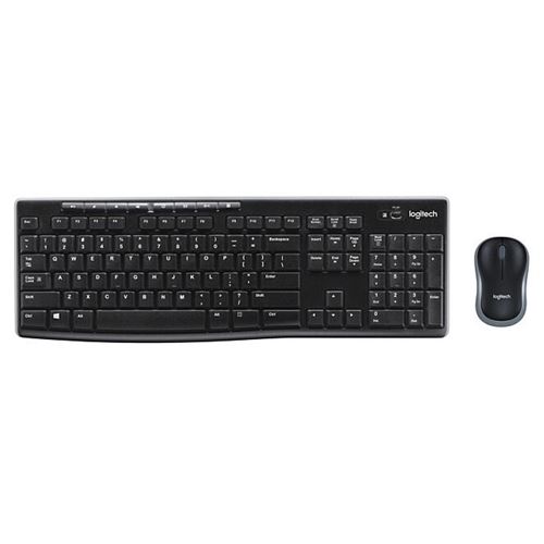 Logitech MK270 Wireless Combo - Ensemble clavier et souris - sans fil - 2.4 GHz - R.-U. État correct Logitech reconditionné disponible sur Fnac