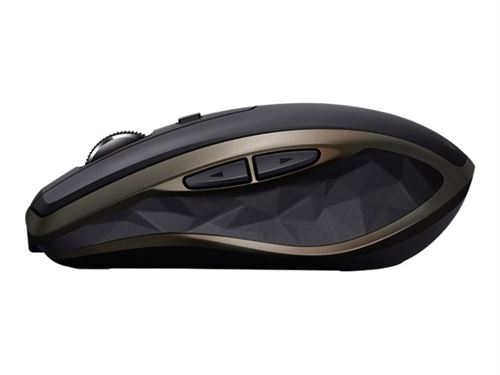Logitech MX Anywhere 2 - Souris - laser - 6 boutons - sans fil - 2.4 GHz, Bluetooth - récepteur sans fil USB - bleu marine État correct Logitech reconditionné disponible sur Fnac