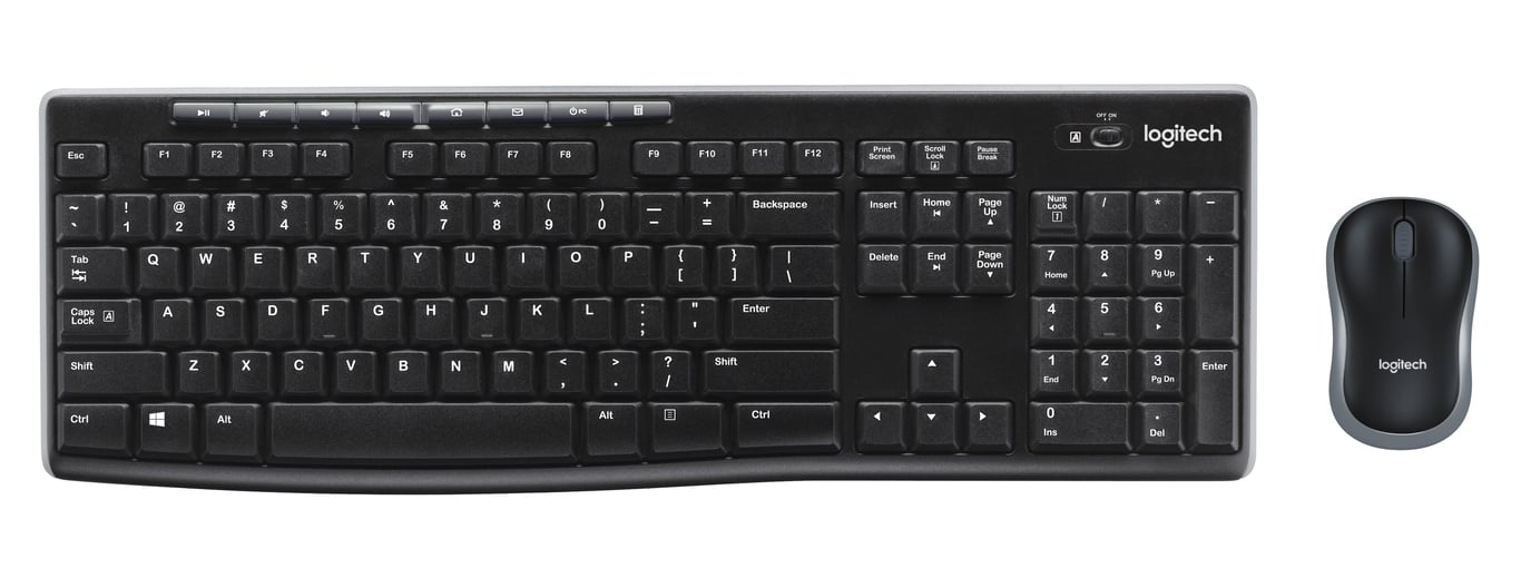 Logitech Wireless Combo MK270 tastiera Mouse incluso Casa USB QWERTZ Tedesco Nero - Excellent état Parfait état Logitech reconditionné disponible sur Pixmania