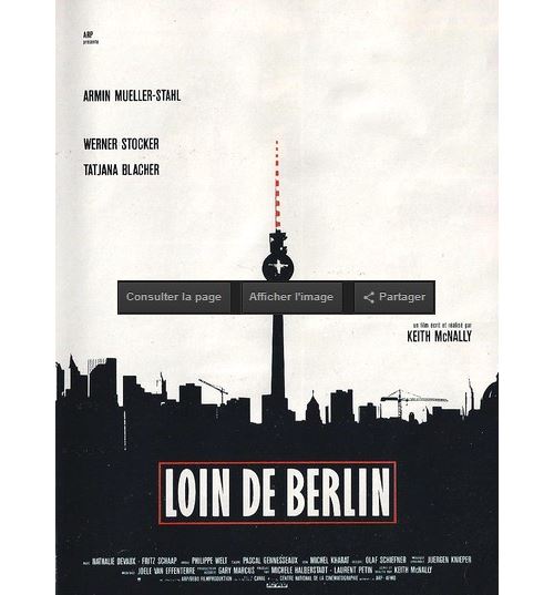 Loin de Berlin - AFFICHE CINEMA ORIGINALE État correct N/A reconditionné disponible sur Fnac