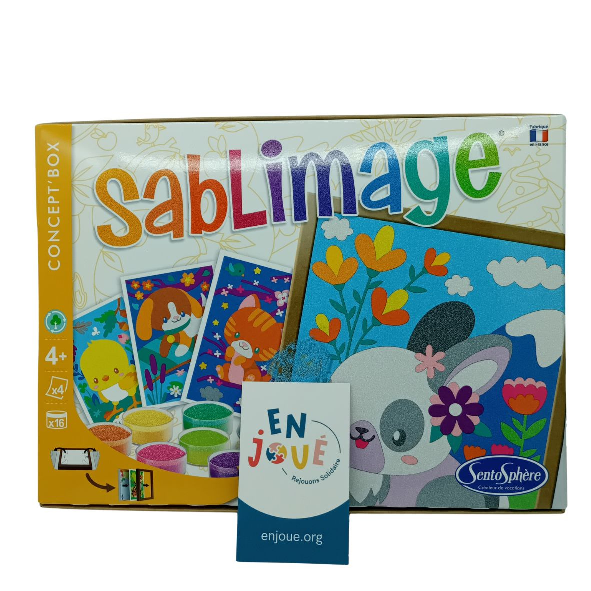 Voir photo 3 de Loisire créatif - Sablimage - Sento sphère - A partir de 4 ans . Loisire créatif - Sablimage - Sento sphère - A partir de 4 ans . Parfait état reconditionné photo 3