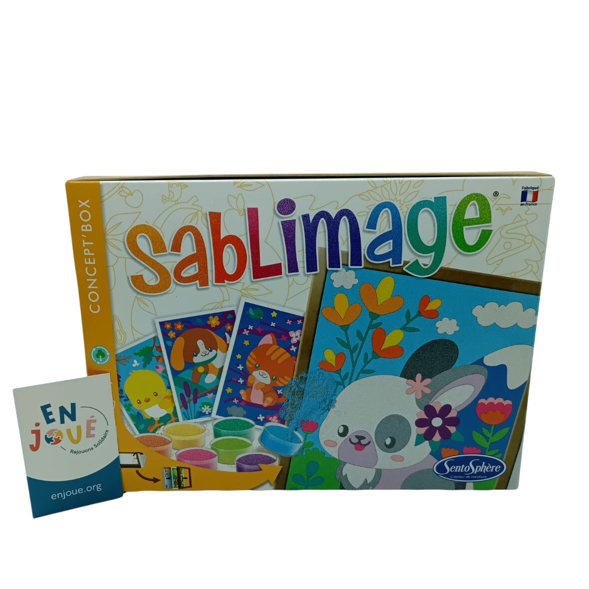 Acheter Loisire créatif - Sablimage - Sento sphère - A partir de 4 ans . Parfait état - 11,00 € Loisire créatif - Sablimage - Sento sphère - A partir de 4 ans . Parfait état reconditionné disponible sur Label Emmaüs