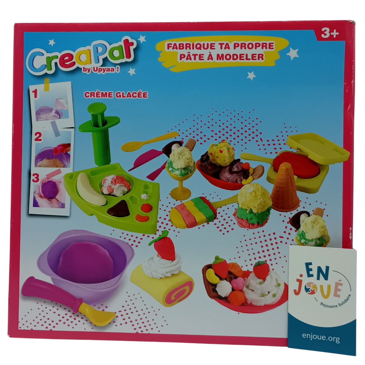 Acheter Loisirs créatifs - CreaPat Fabrique ta propre pâte à modeler - Toyslab - Des 3 ans. Parfait état - 10,00 € Loisirs créatifs - CreaPat Fabrique ta propre pâte à modeler - Toyslab - Des 3 ans. Parfait état reconditionné disponible sur Label Emmaüs
