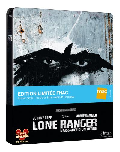 Lone Ranger, naissance d'un héros Blu-Ray Edition Limitée Fnac Boîtier métal État correct reconditionné disponible sur Fnac