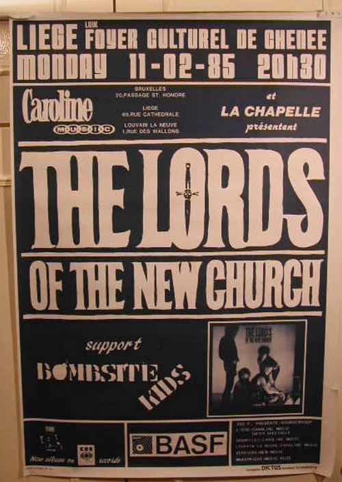 Lords Of The New Church - 70x100 cm - AFFICHE / POSTER État correct N/A reconditionné disponible sur Fnac | Dero