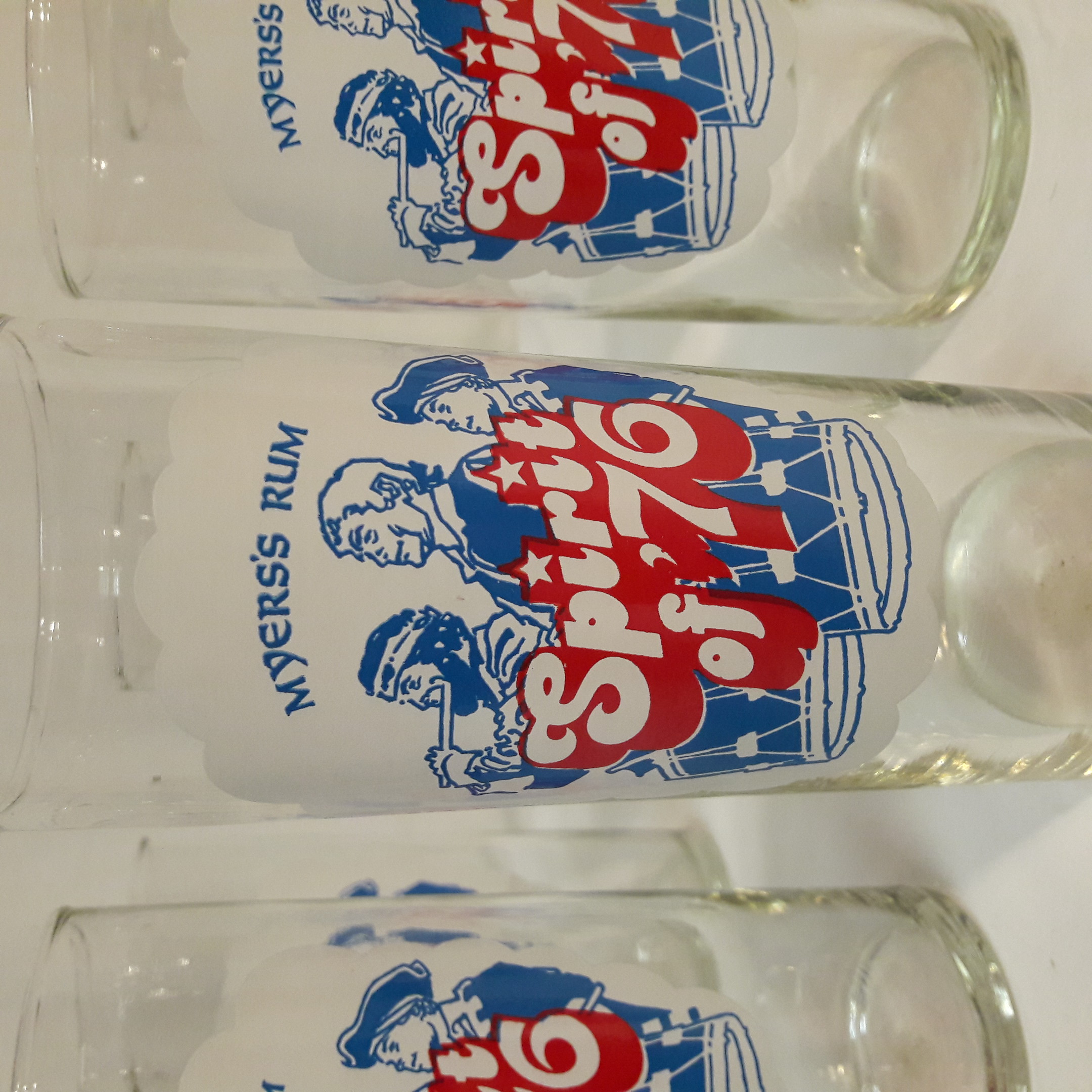 Voir photo 3 de Lot 10 verres "Spirit of 76" Lot 10 verres "Spirit of 76" Très bon état reconditionné photo 3
