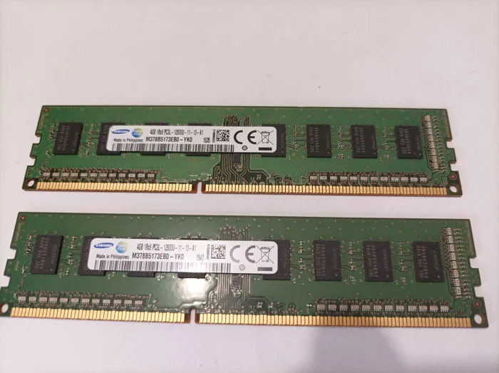 LOT 2 barrettes Mémoire SAMSUNG 8 GO (2 x 4Go) DDR3 PC3L-12800U M378B5173EB0-YK0 Reconditionné Samsung reconditionné disponible sur Cdiscount Seconde Vie