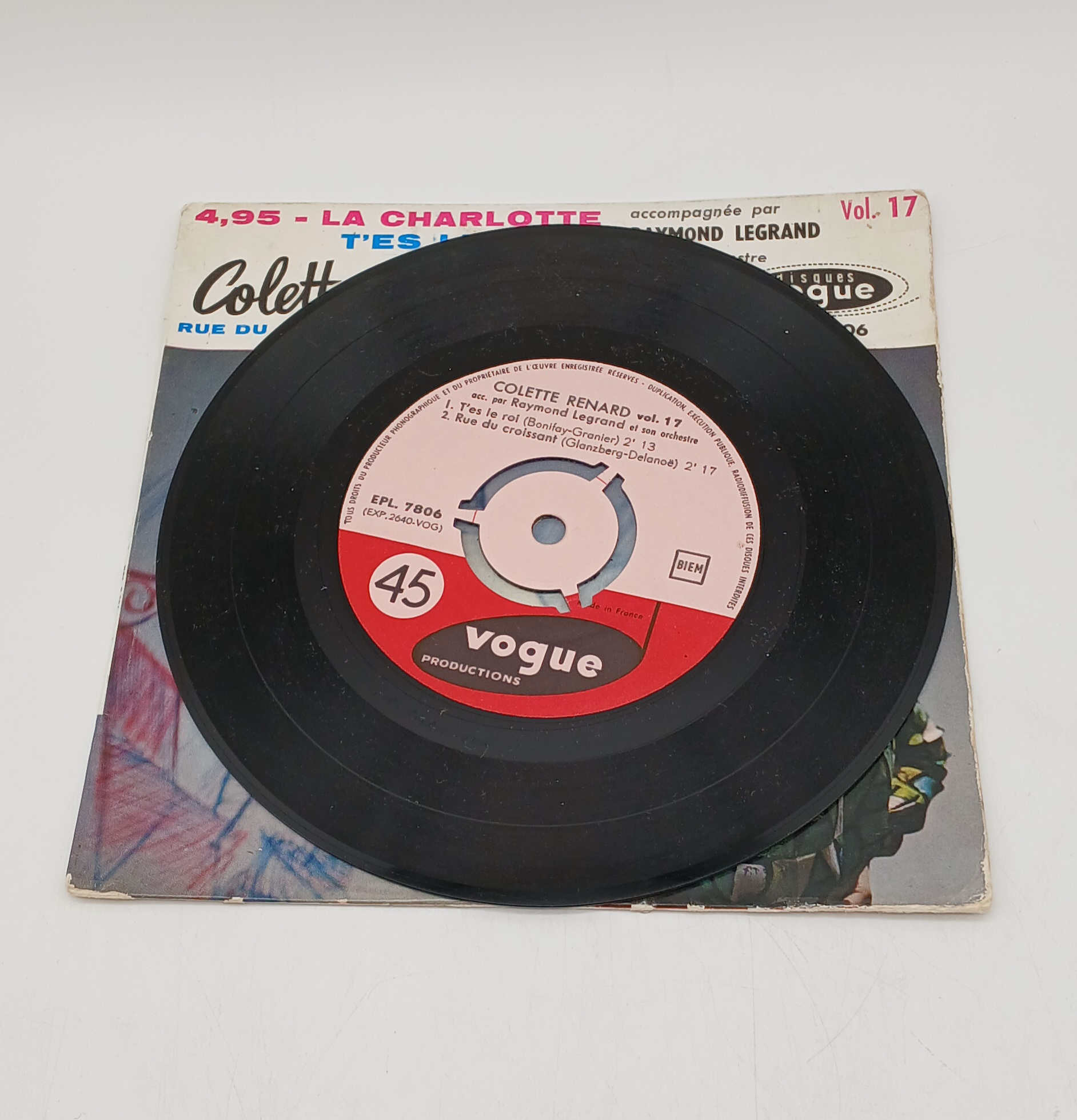 Voir photo 6 de Lot 2 Vinyles 45 Tours EP – Mireille Mathieu & Colette Renard – Chanson Française Vintage (60's) Lot 2 Vinyles 45 Tours EP – Mireille Mathieu & Colette Renard – Chanson Française Vintage (60's) Très bon état reconditionné photo 6