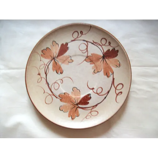 Lot 2assiettes Anciennes Dessert Grès 70's Estampillées occasion reconditionné disponible sur Rakuten