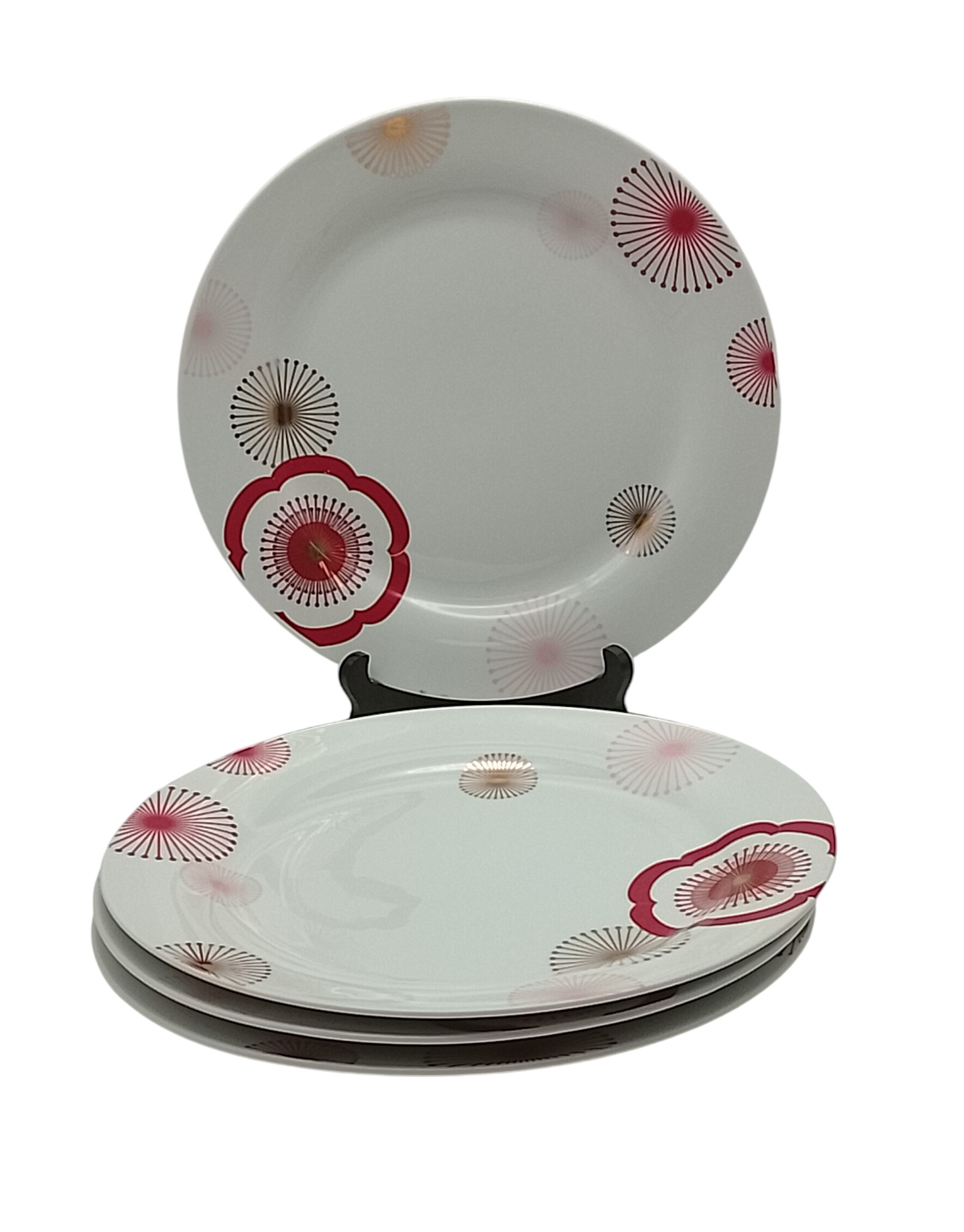 Acheter Lot 4 assiettes en faïence blanche "fleur de pissenlit" colorées Très bon état - 10,35 € Lot 4 assiettes en faïence blanche "fleur de pissenlit" colorées Très bon état reconditionné disponible sur Label Emmaüs