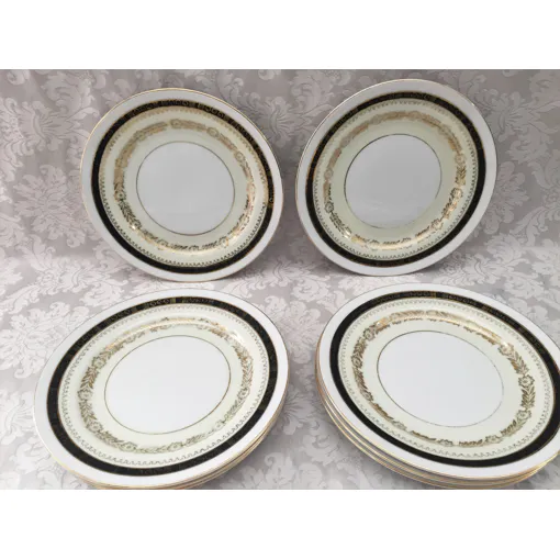 Lot Assiettes A Dessert Porcelaine De Luxe Vintage Made In Japan King China Art occasion reconditionné disponible sur Rakuten