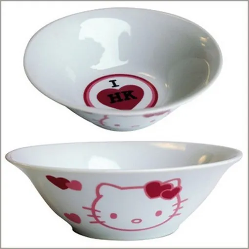 Lot Bol À Céréales Blanc En Porcelaine Et 2 Assiettes Enfant En Mélamine Chant Des Animaux Hello Kitty occasion reconditionné disponible sur Rakuten