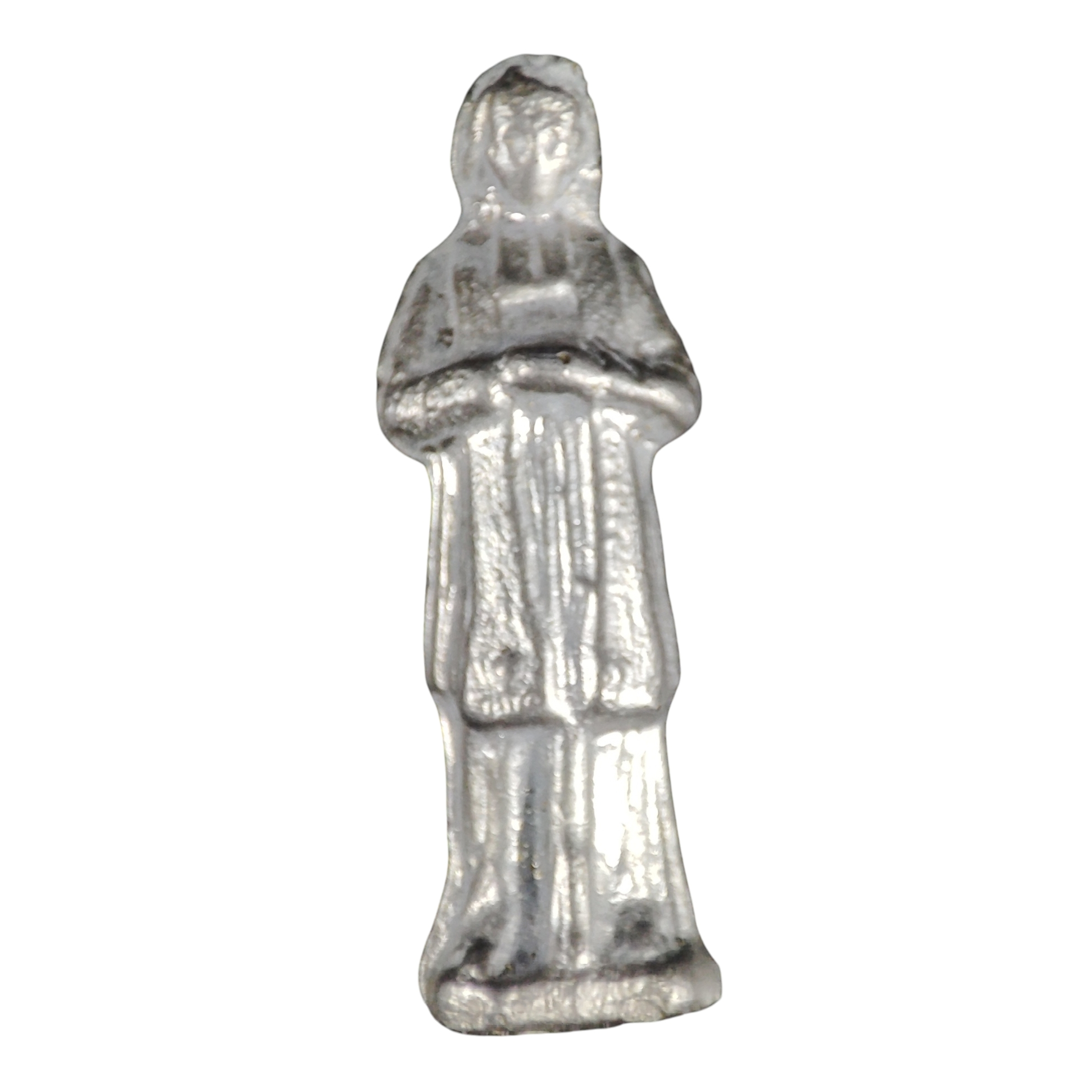 Voir photo 18 de Lot Chapelet de lourdes à croix reliquaire + 2 petites vierges de voyages (appelées parfois "vierge de poilus") dans leur étui Lot Chapelet de lourdes à croix reliquaire + 2 petites vierges de voyages (appelées parfois "vierge de poilus") dans leur étui Bon état reconditionné photo 18