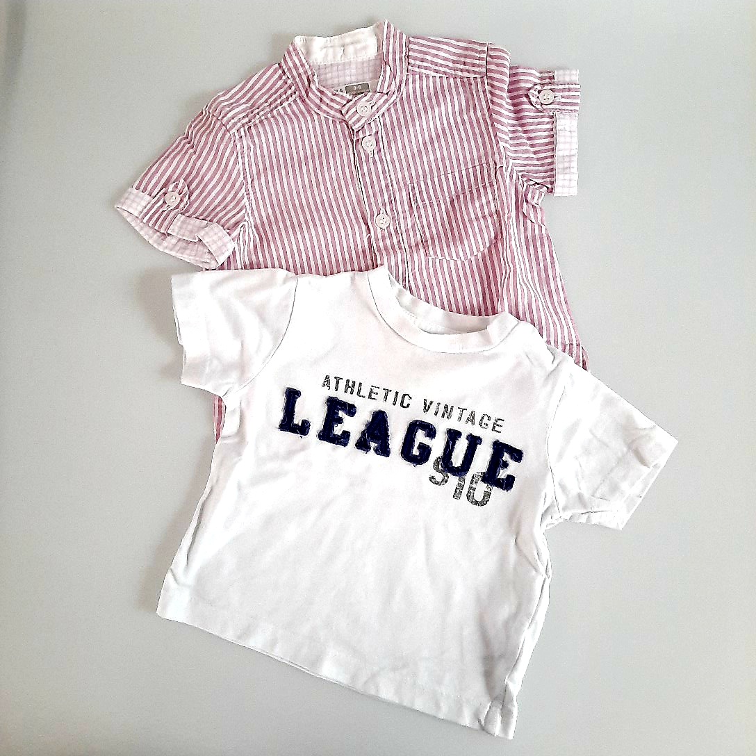 Acheter LOT chemisette + T-shirt pour bébé 3-6 mois. Bon état - 10,00 € LOT chemisette + T-shirt pour bébé 3-6 mois. Bon état reconditionné disponible sur Label Emmaüs