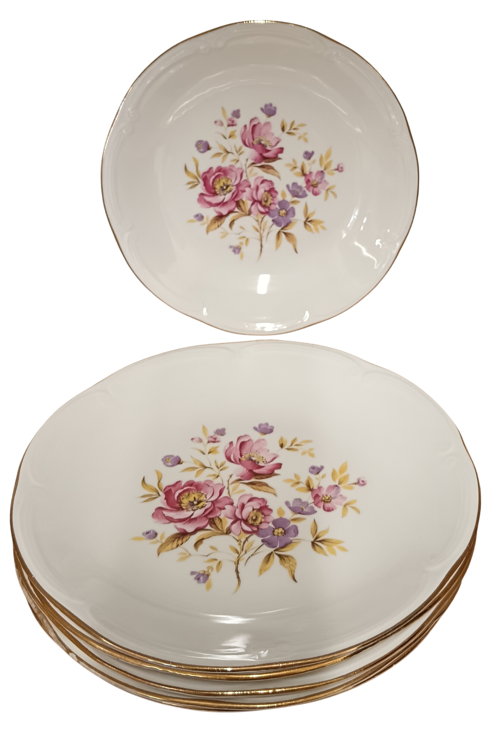 Lot d'assiettes en faïence de GIEN Bon état - 31,50 € Lot d'assiettes en faïence de GIEN Bon état reconditionné disponible sur Label Emmaüs