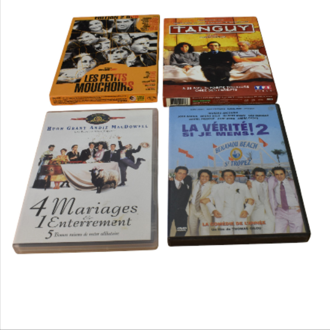 Voir photo 2 de Lot de 10 DVDs, type sentimental, humour et/ou société Lot de 10 DVDs, type sentimental, humour et/ou société État correct reconditionné photo 2