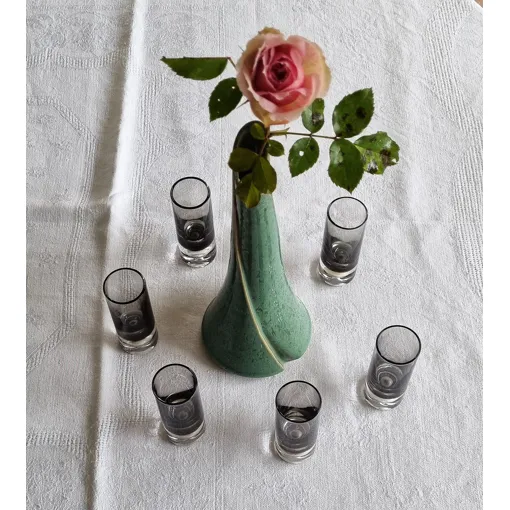 Lot De 10 Verres Digestif Ou Liqueur Couleur Fumée Tbe occasion reconditionné disponible sur Rakuten