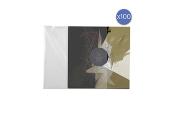Lot de 100 pochettes pour disques vinyle 33 tours PEV 100 33T Bon état reconditionné disponible sur Darty