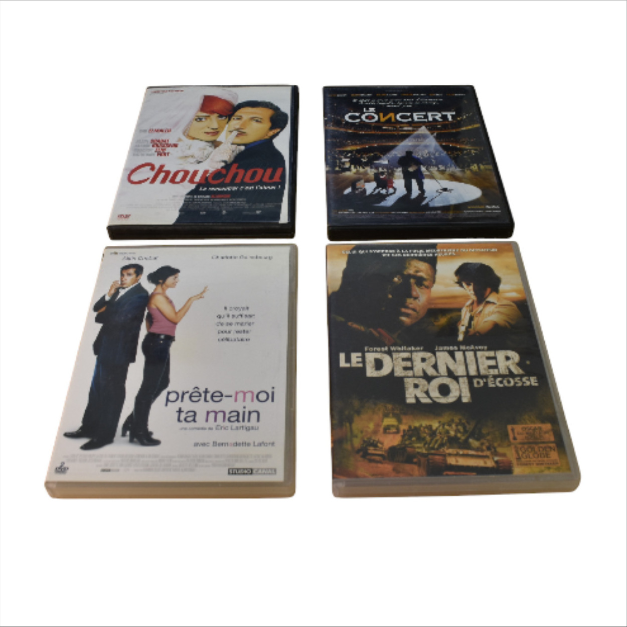 Voir photo 2 de Lot de 12 DVDs, type sentimental, humour et/ou société Lot de 12 DVDs, type sentimental, humour et/ou société État correct reconditionné photo 2
