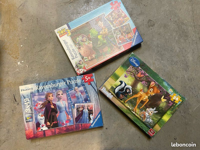 Voir photo 3 de Lot de 12 puzzles Disney variés Lot de 12 puzzles Disney variés Très bon état reconditionné photo 3