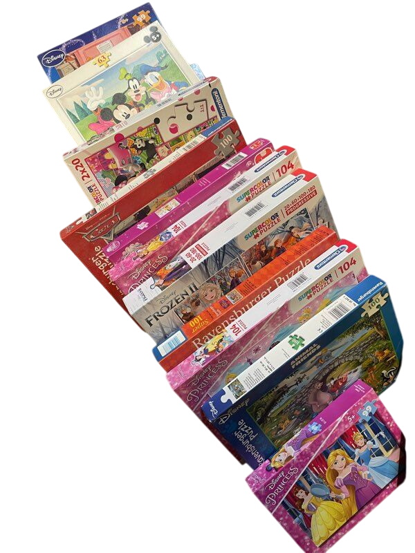 Acheter Lot de 12 puzzles Disney variés Très bon état - 31,50 € Lot de 12 puzzles Disney variés Très bon état reconditionné disponible sur Label Emmaüs