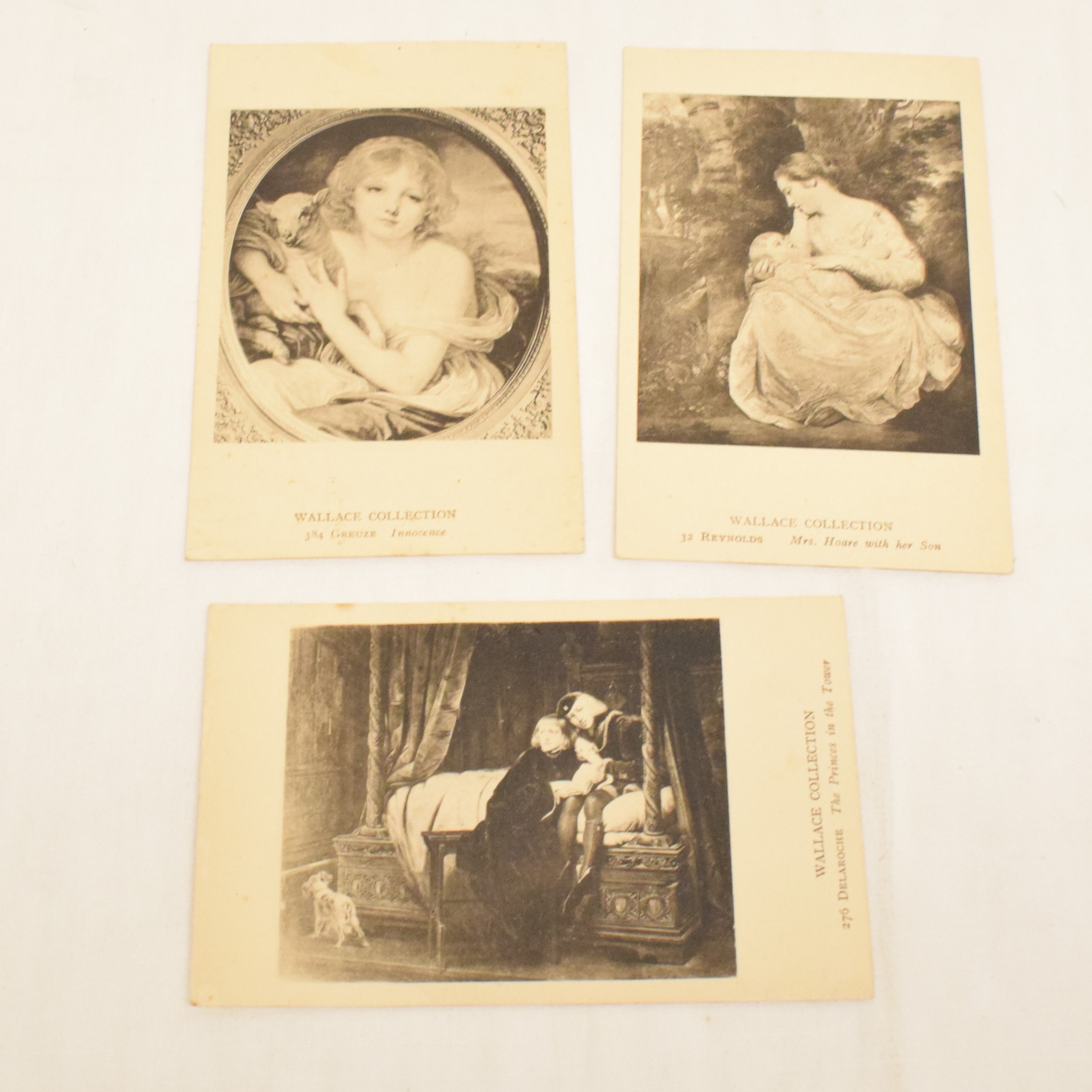 Voir photo 3 de Lot de 13 anciennes cartes postales illustrées de peinture célèbres THE WALLACE COLLECTION Lot de 13 anciennes cartes postales illustrées de peinture célèbres THE WALLACE COLLECTION Bon état reconditionné photo 3